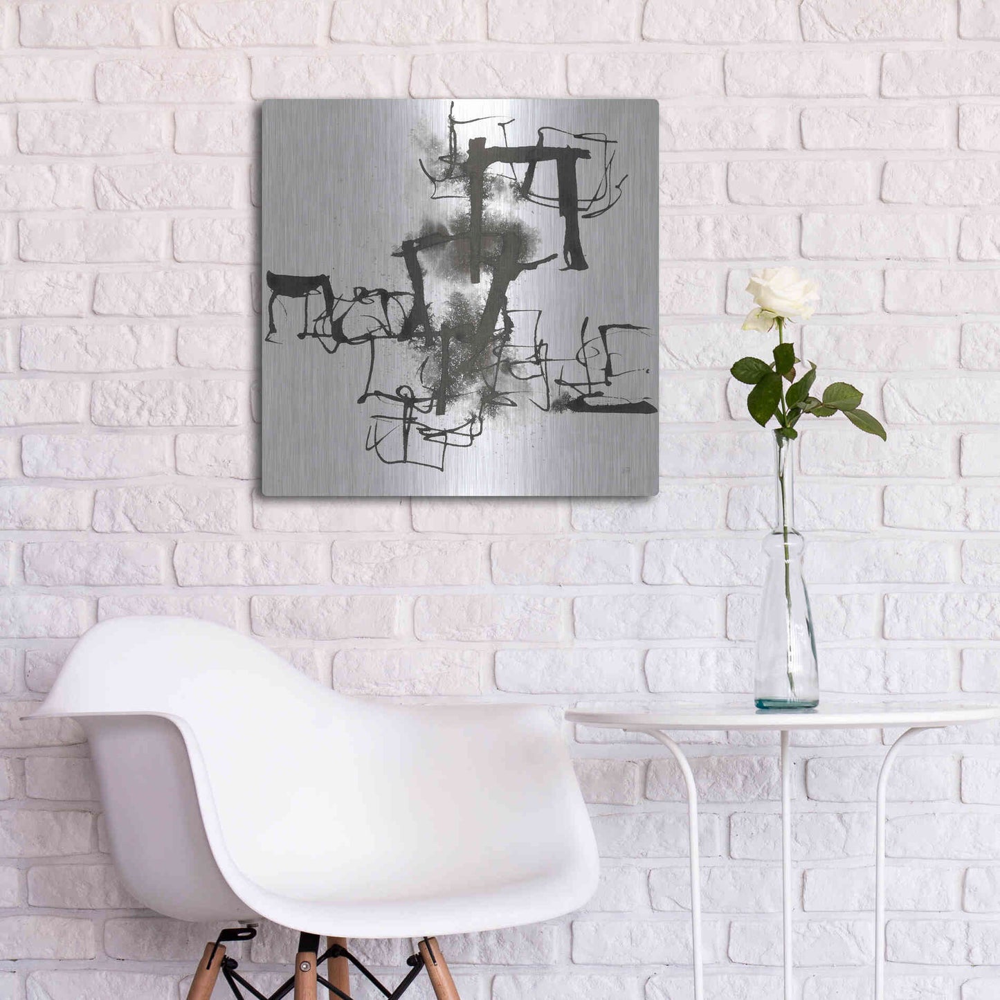 Luxe Metal Art 'Breaking Out II' by Chris Paschke, Metal Wall Art,24x24