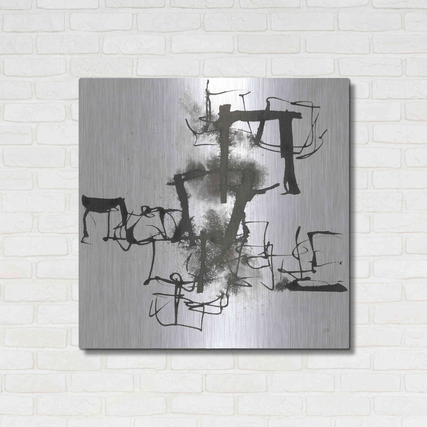 Luxe Metal Art 'Breaking Out II' by Chris Paschke, Metal Wall Art,36x36