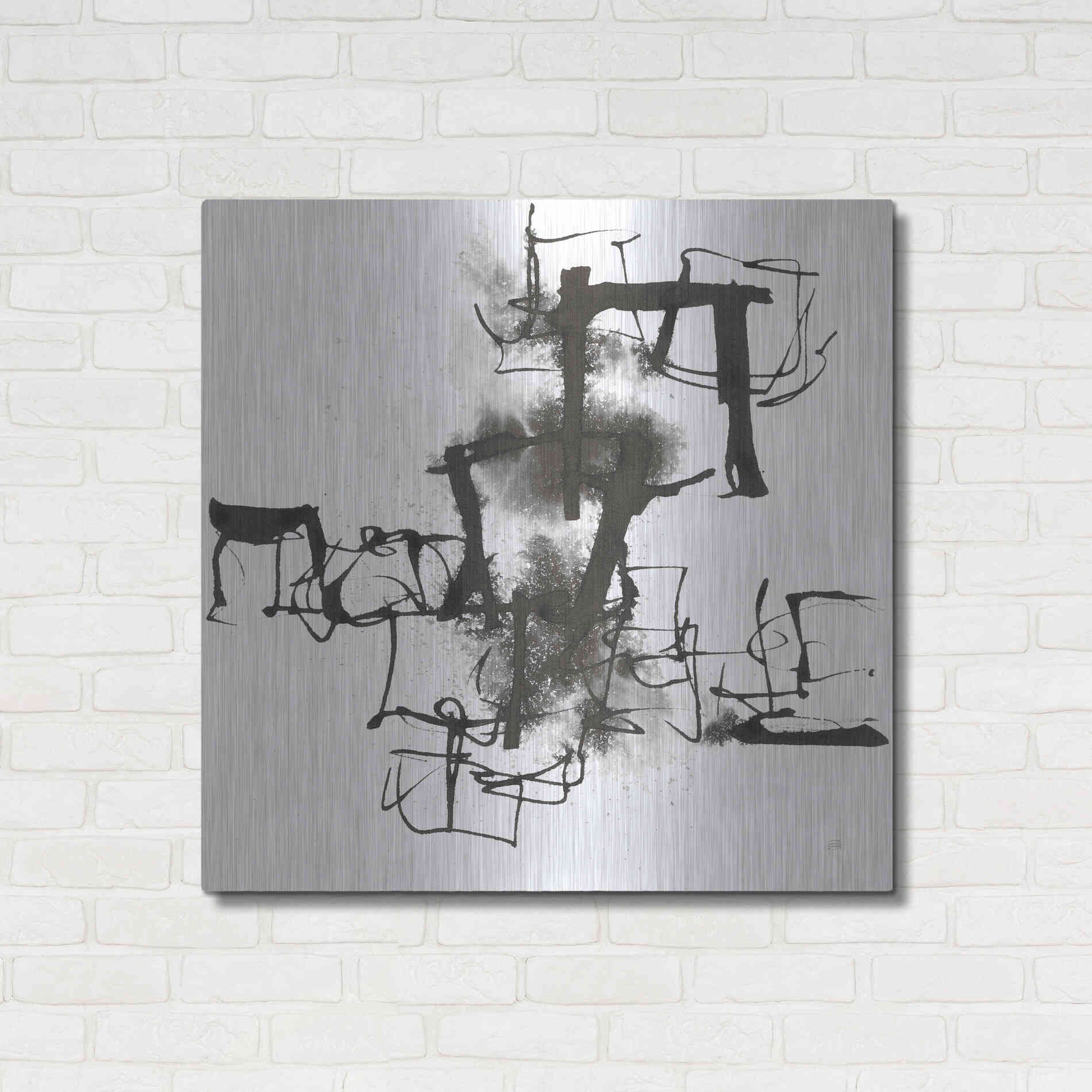 Luxe Metal Art 'Breaking Out II' by Chris Paschke, Metal Wall Art,36x36