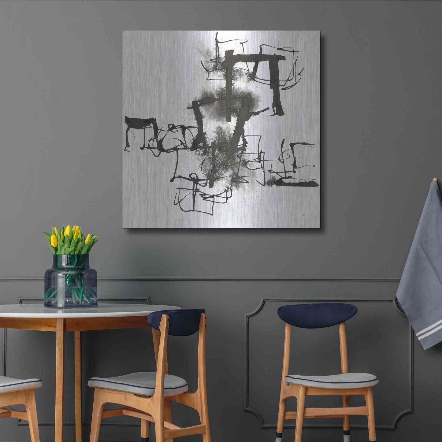 Luxe Metal Art 'Breaking Out II' by Chris Paschke, Metal Wall Art,36x36