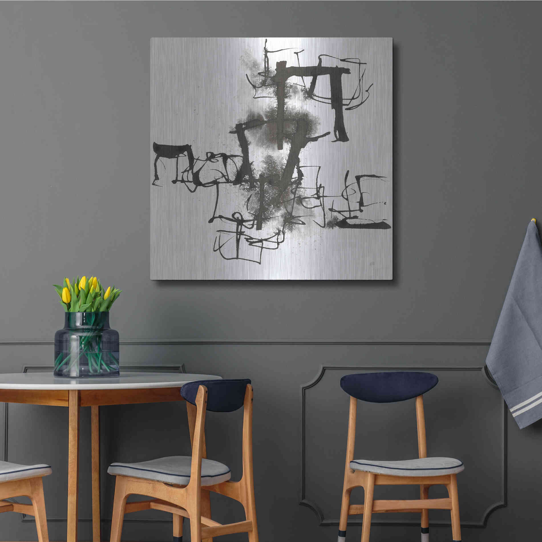 Luxe Metal Art 'Breaking Out II' by Chris Paschke, Metal Wall Art,36x36