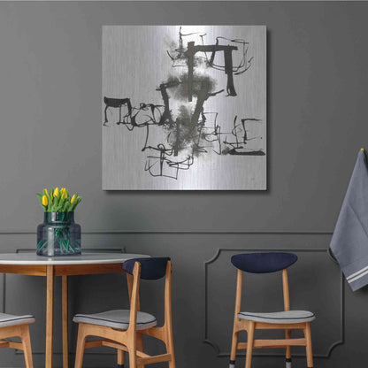 Luxe Metal Art 'Breaking Out II' by Chris Paschke, Metal Wall Art,36x36