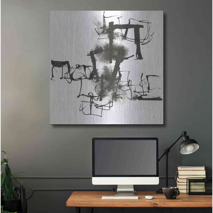Luxe Metal Art 'Breaking Out II' by Chris Paschke, Metal Wall Art,36x36
