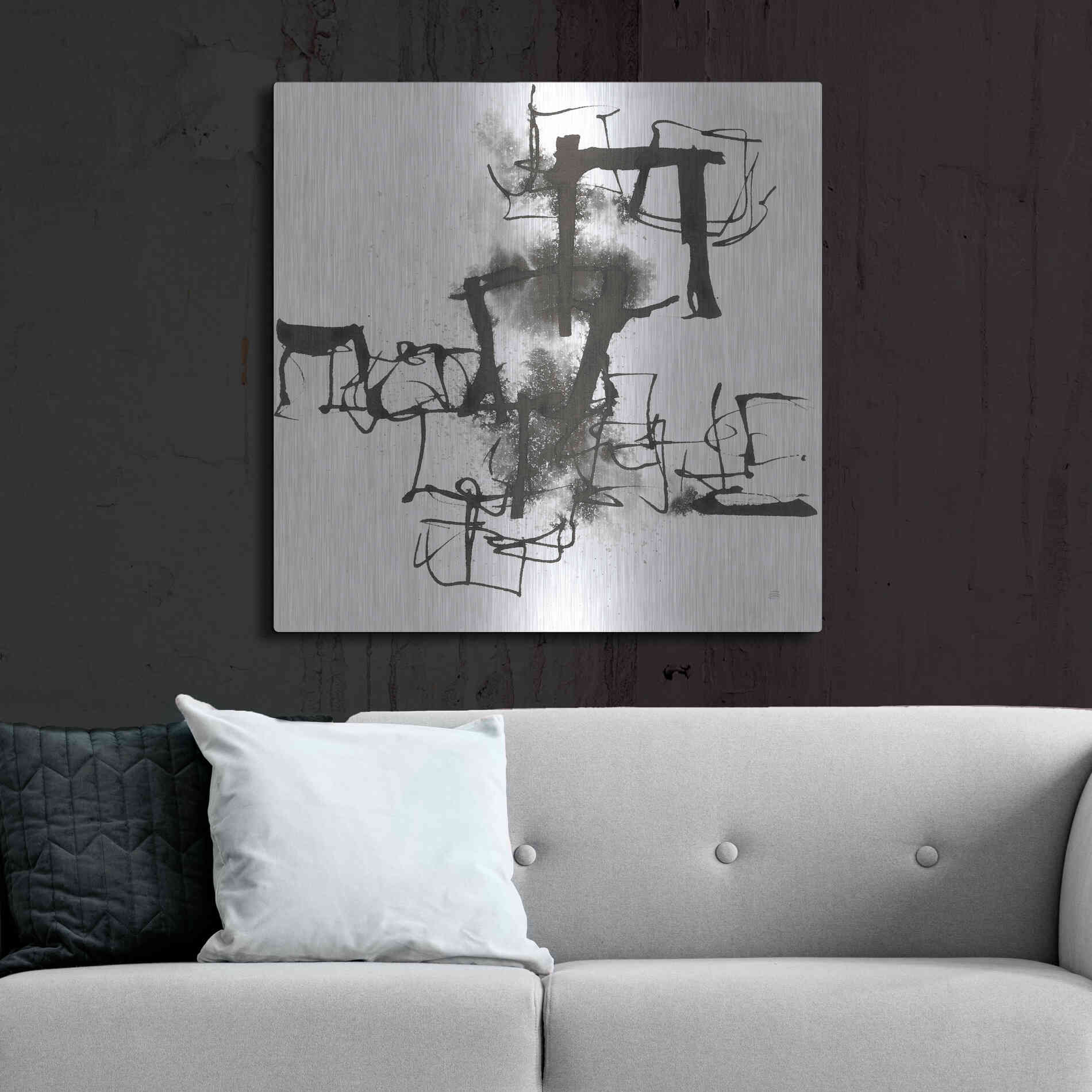 Luxe Metal Art 'Breaking Out II' by Chris Paschke, Metal Wall Art,36x36