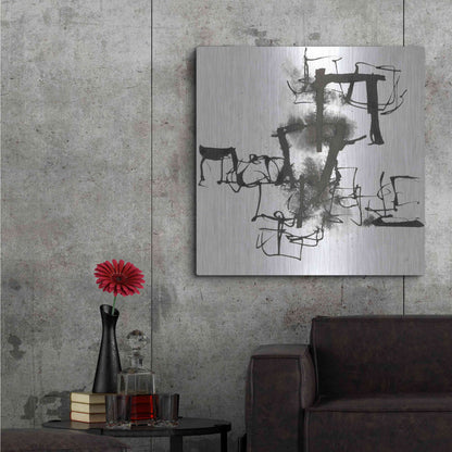 Luxe Metal Art 'Breaking Out II' by Chris Paschke, Metal Wall Art,36x36