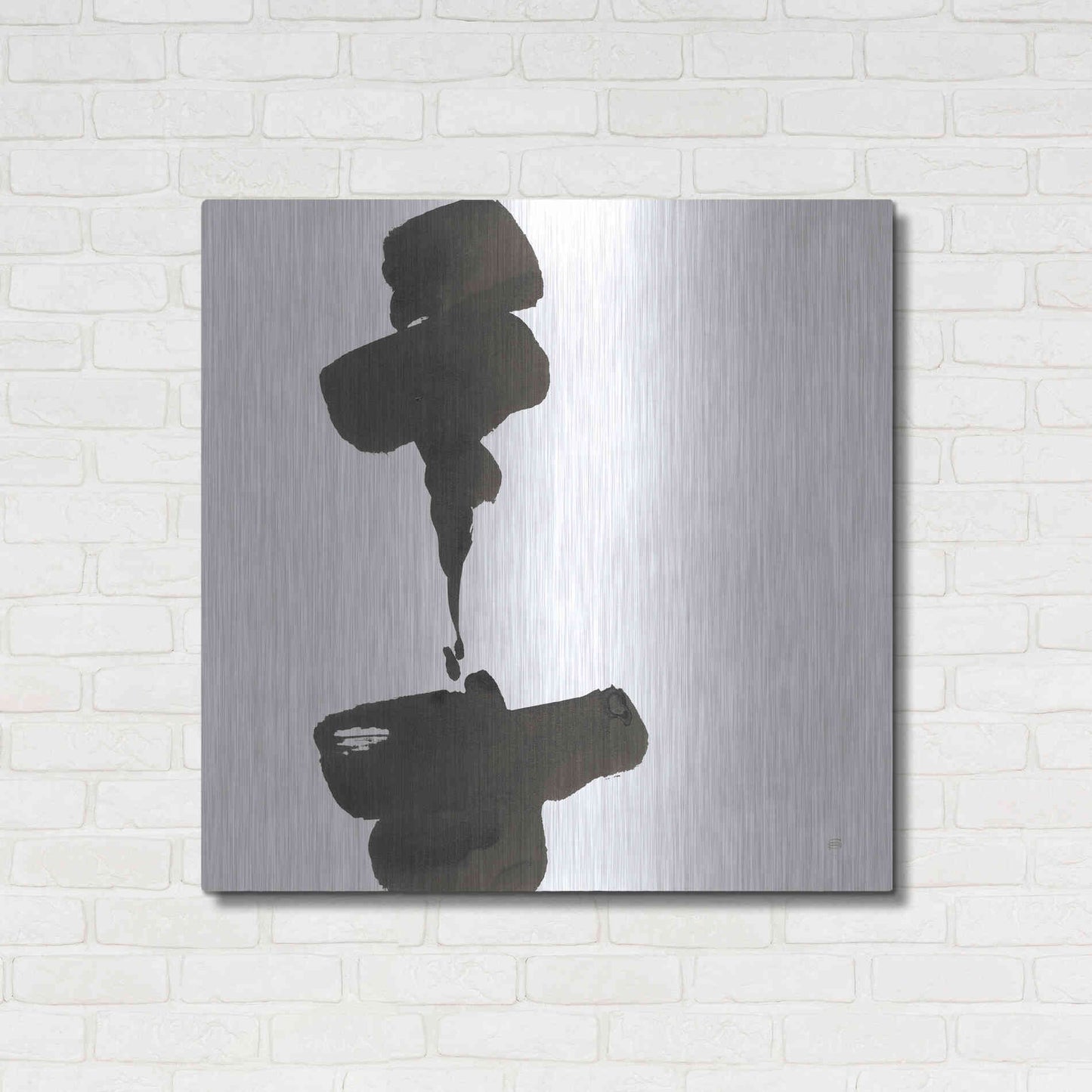 Luxe Metal Art 'Swash III' by Chris Paschke, Metal Wall Art,36x36