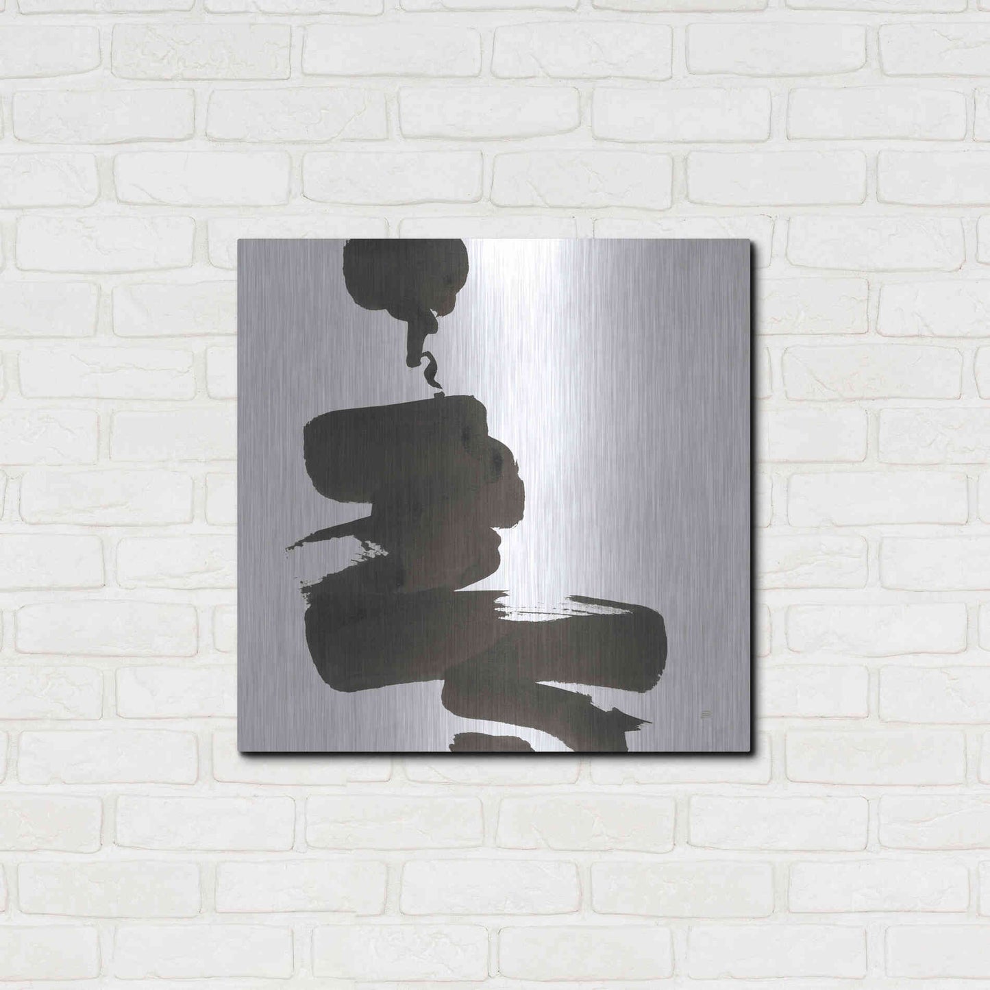 Luxe Metal Art 'Swash IV' by Chris Paschke, Metal Wall Art,24x24
