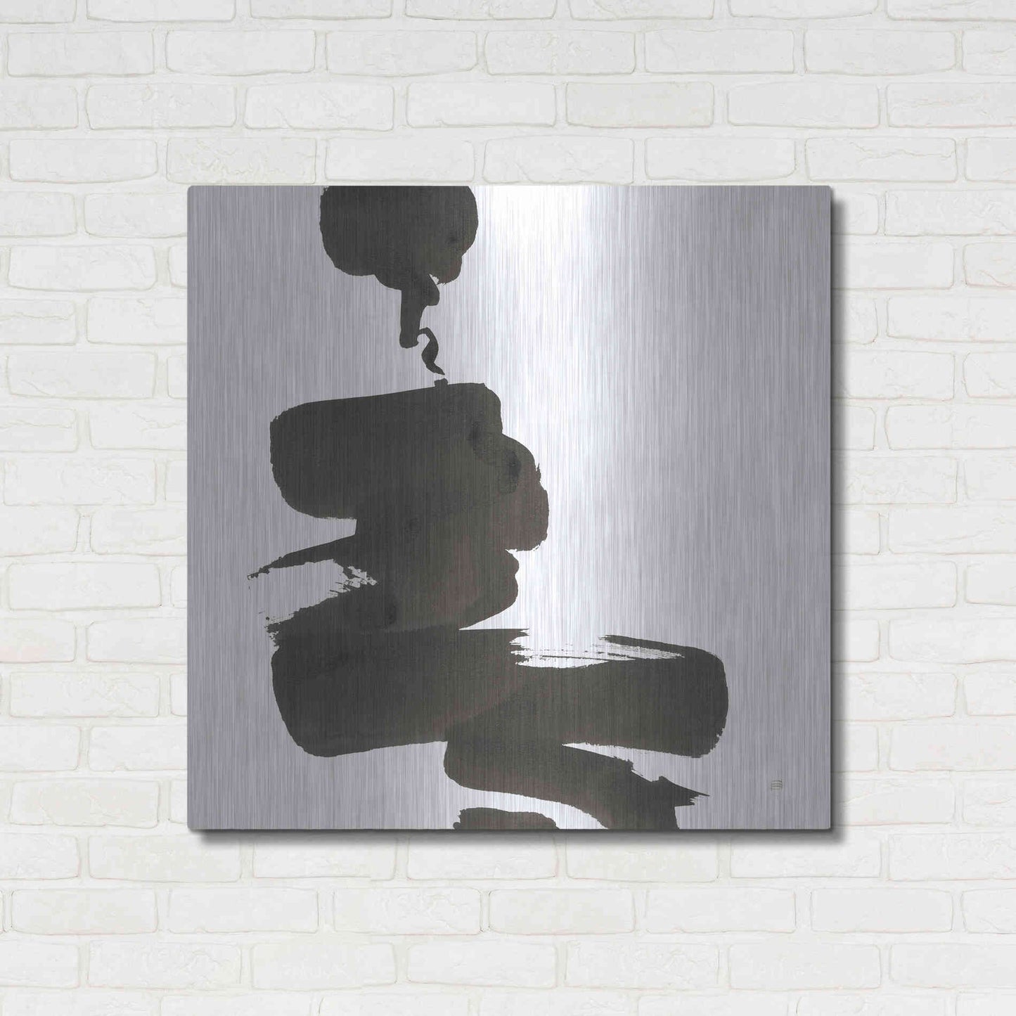Luxe Metal Art 'Swash IV' by Chris Paschke, Metal Wall Art,36x36