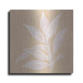Luxe Metal Art 'Leaf Study I' by Chris Paschke, Metal Wall Art