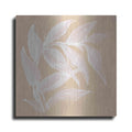 Luxe Metal Art 'Leaf Study VI' by Chris Paschke, Metal Wall Art