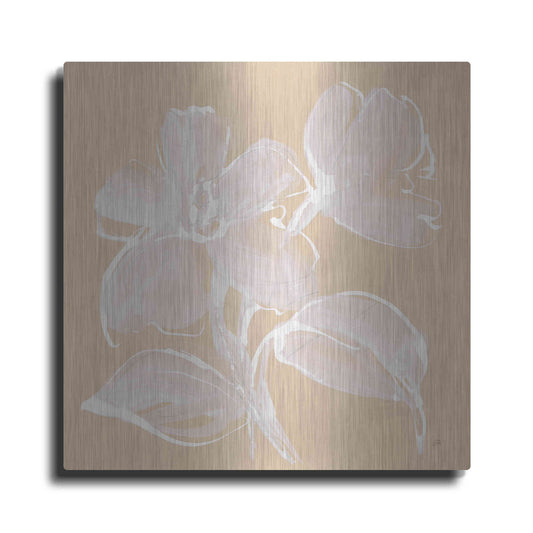 Luxe Metal Art 'Poppy I' by Chris Paschke, Metal Wall Art