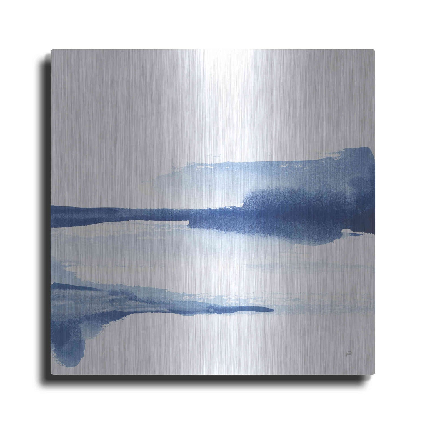 Luxe Metal Art 'Classic Blue II' by Chris Paschke, Metal Wall Art