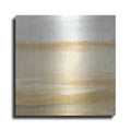 Luxe Metal Art 'Ochre Sands II' by Chris Paschke, Metal Wall Art