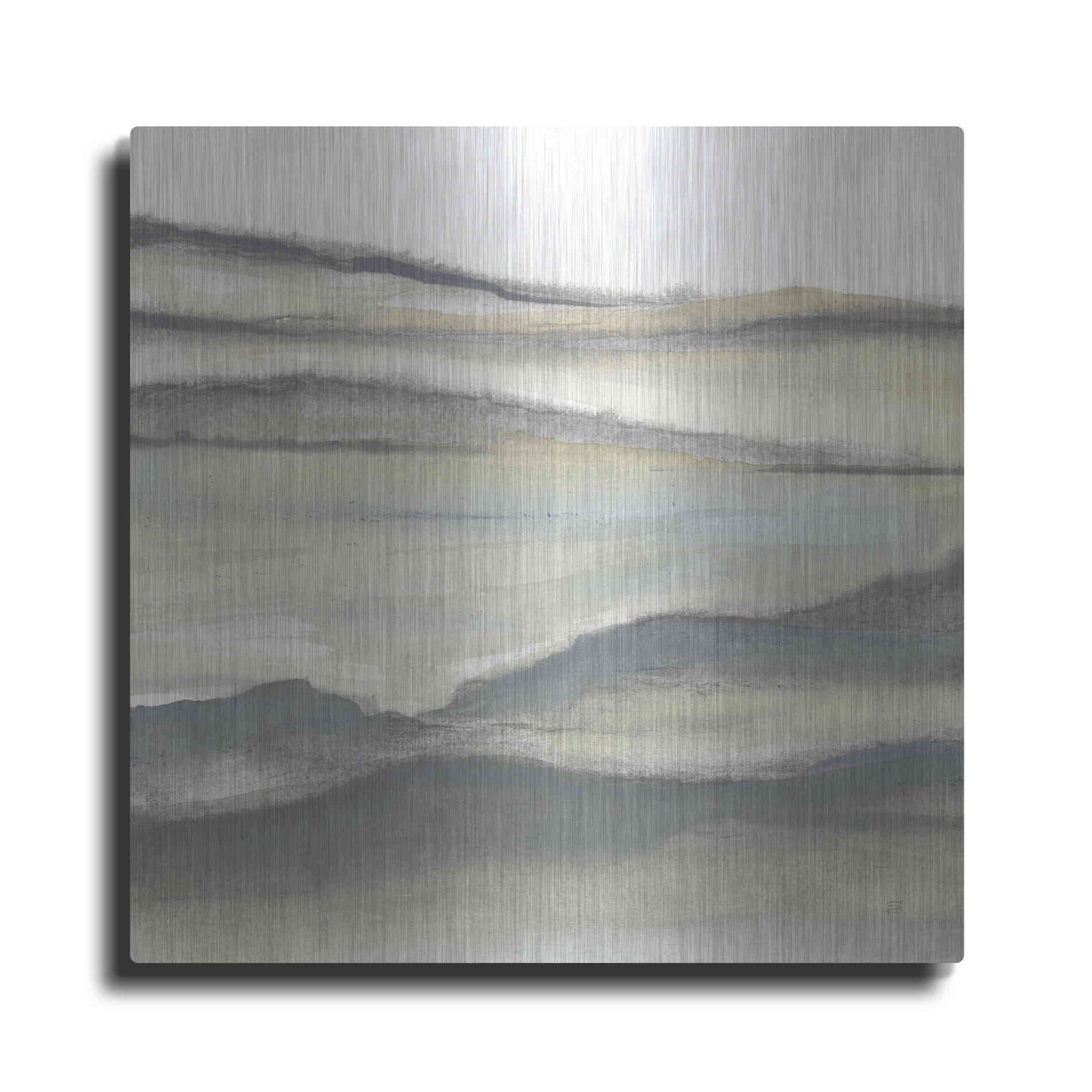 Luxe Metal Art 'Valleyscape II' by Chris Paschke, Metal Wall Art