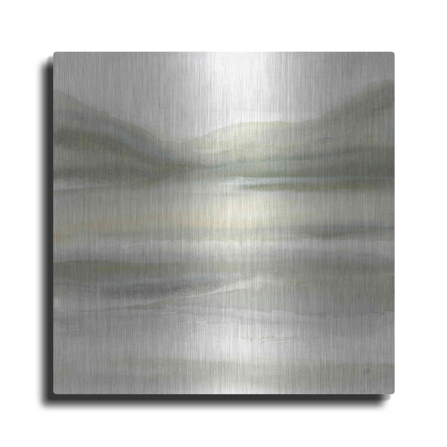 Luxe Metal Art 'Valleyscape IV' by Chris Paschke, Metal Wall Art
