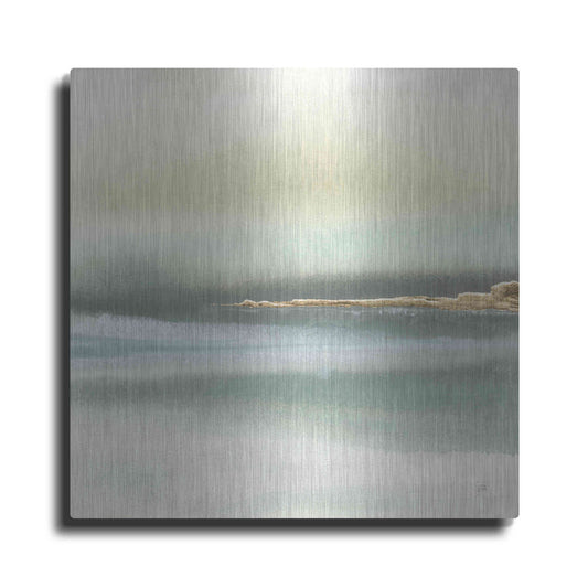 Luxe Metal Art 'Gold Earth I' by Chris Paschke, Metal Wall Art