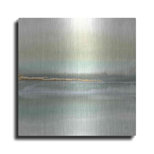 Luxe Metal Art 'Gold Earth II' by Chris Paschke, Metal Wall Art