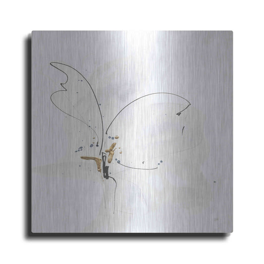 Luxe Metal Art 'Cool Gray VI' by Chris Paschke, Metal Wall Art