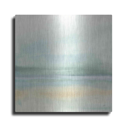 Luxe Metal Art 'Mint and Sand II' by Chris Paschke, Metal Wall Art