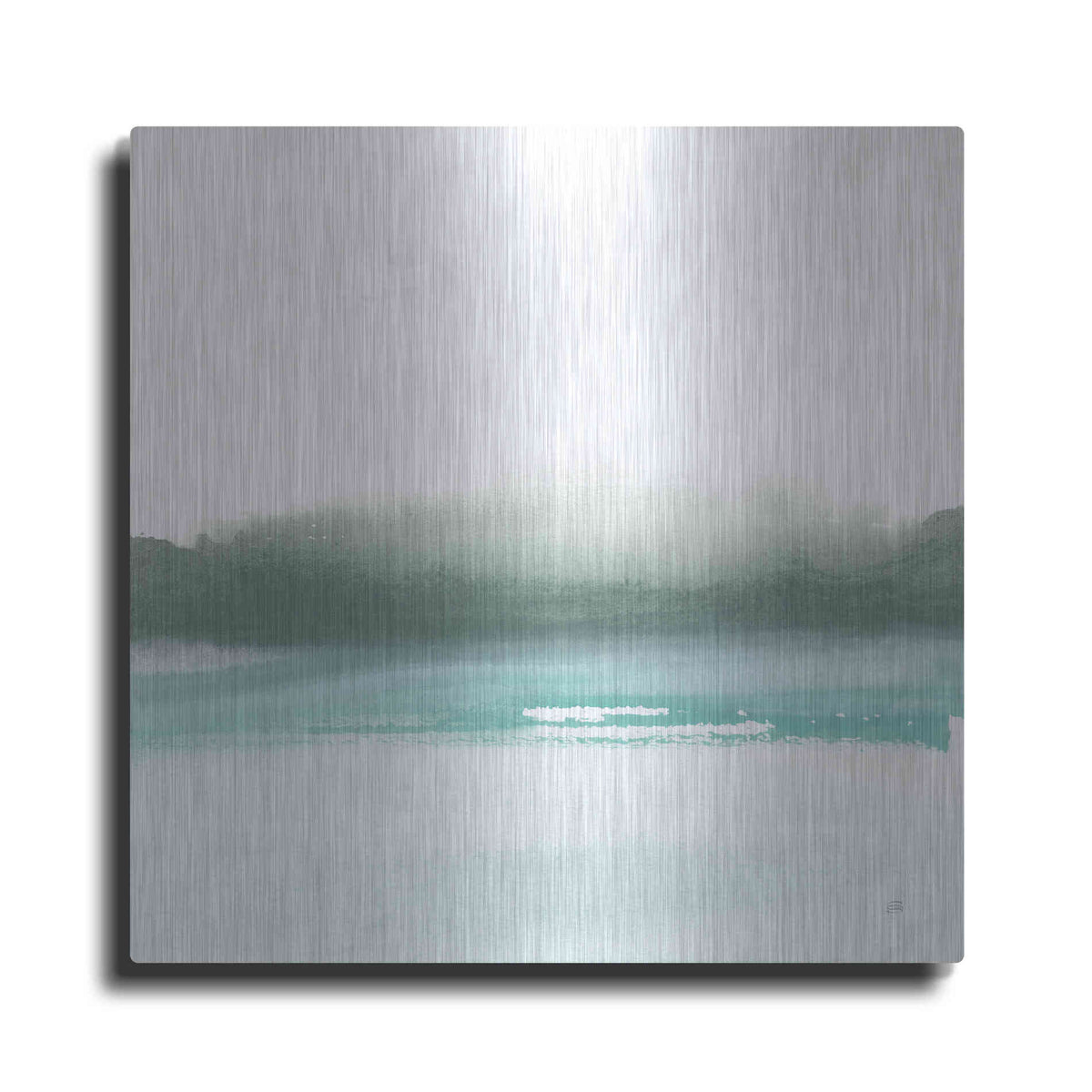 Luxe Metal Art 'Empowering Mint I' by Chris Paschke, Metal Wall Art