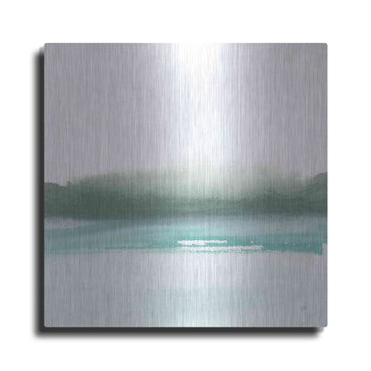 Luxe Metal Art 'Empowering Mint I' by Chris Paschke, Metal Wall Art