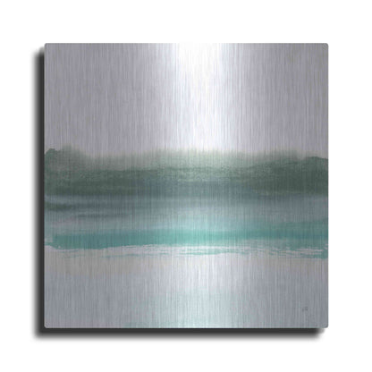 Luxe Metal Art 'Empowering Mint II' by Chris Paschke, Metal Wall Art