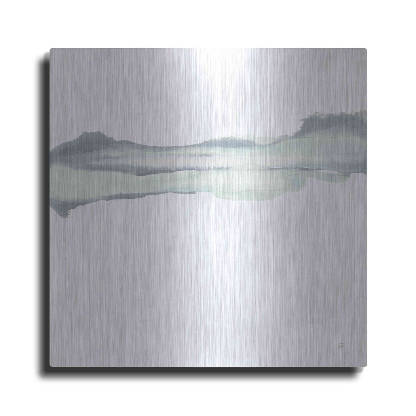 Luxe Metal Art 'Mint Slate II' by Chris Paschke, Metal Wall Art