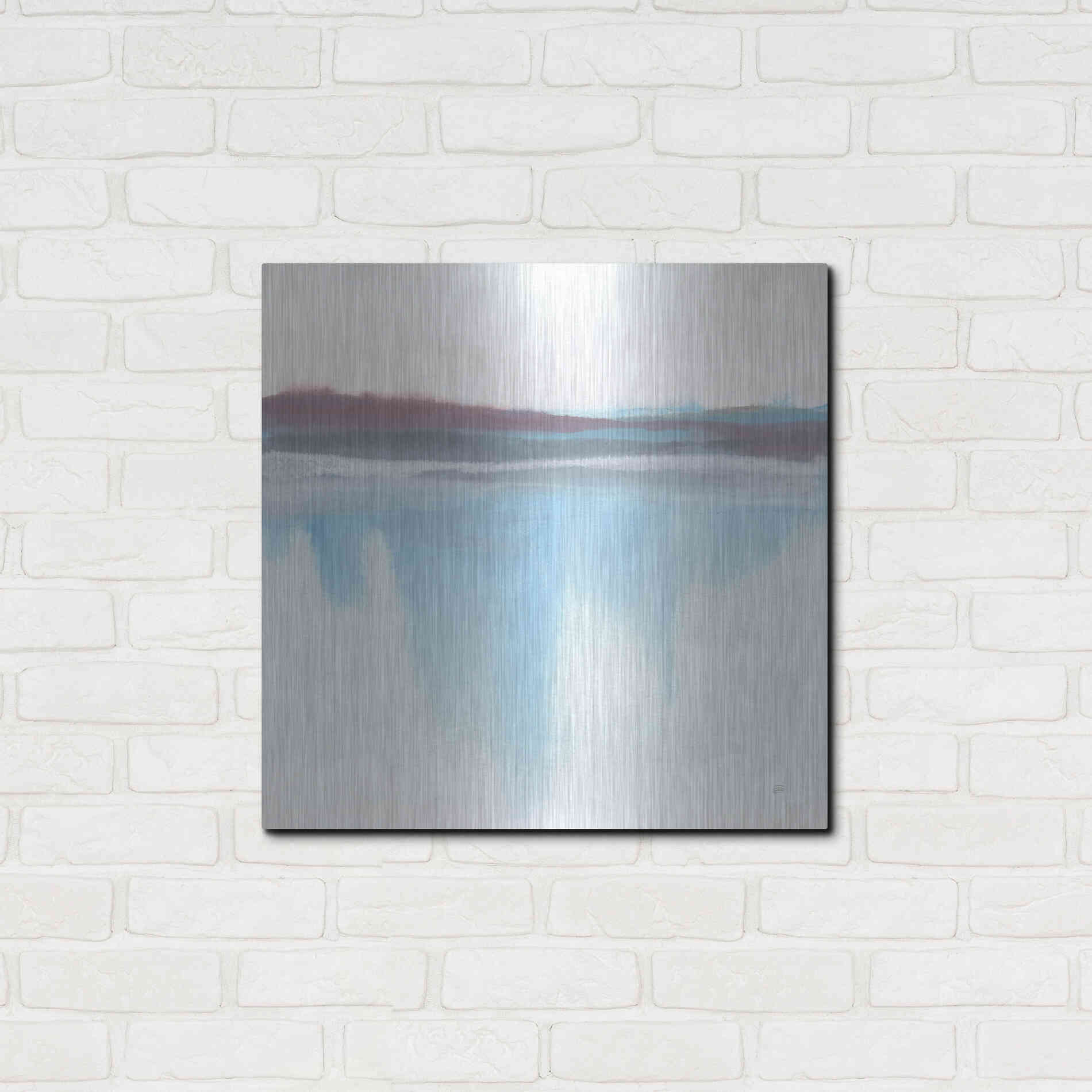 Luxe Metal Art 'Purist Cassis I' by Chris Paschke, Metal Wall Art,24x24