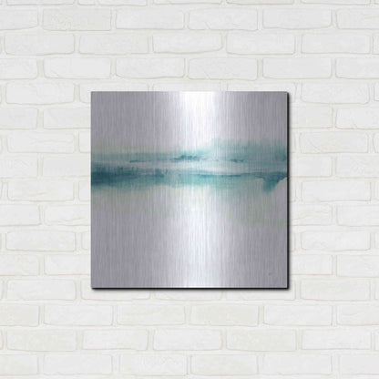 Luxe Metal Art 'Tint Mint I' by Chris Paschke, Metal Wall Art,24x24