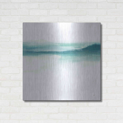 Luxe Metal Art 'Tint Mint II' by Chris Paschke, Metal Wall Art,36x36