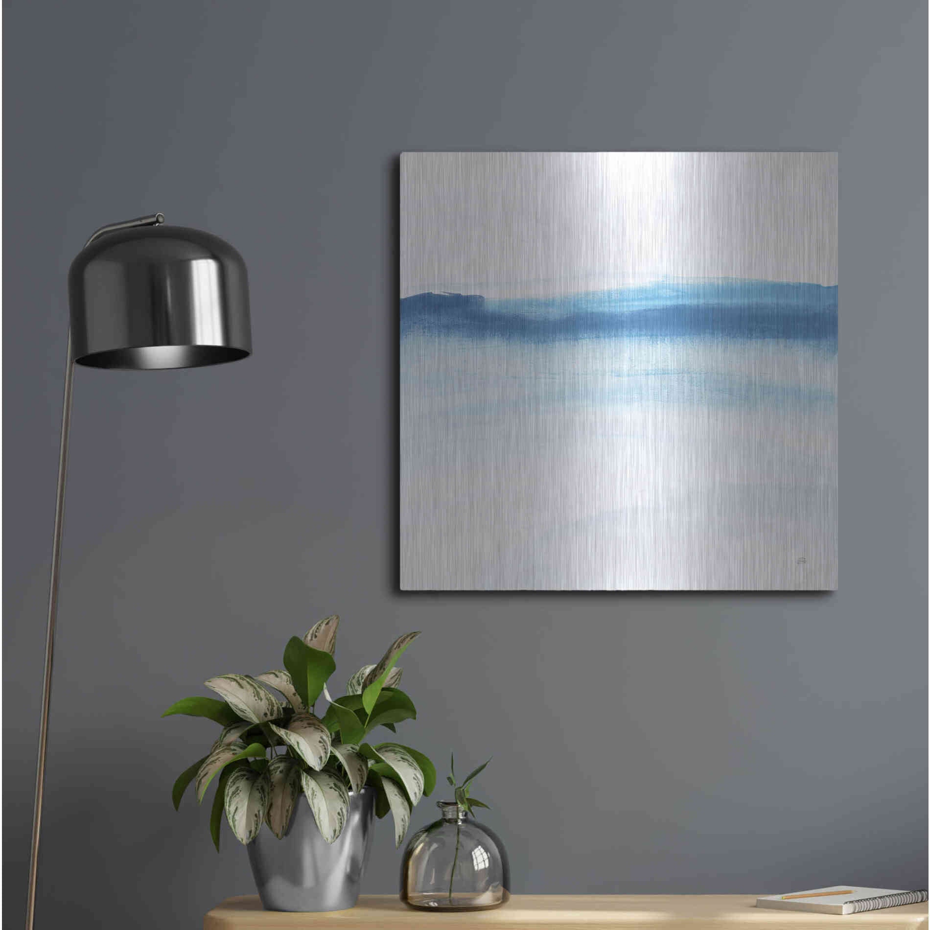 Luxe Metal Art 'Tint Purist II' by Chris Paschke, Metal Wall Art,24x24