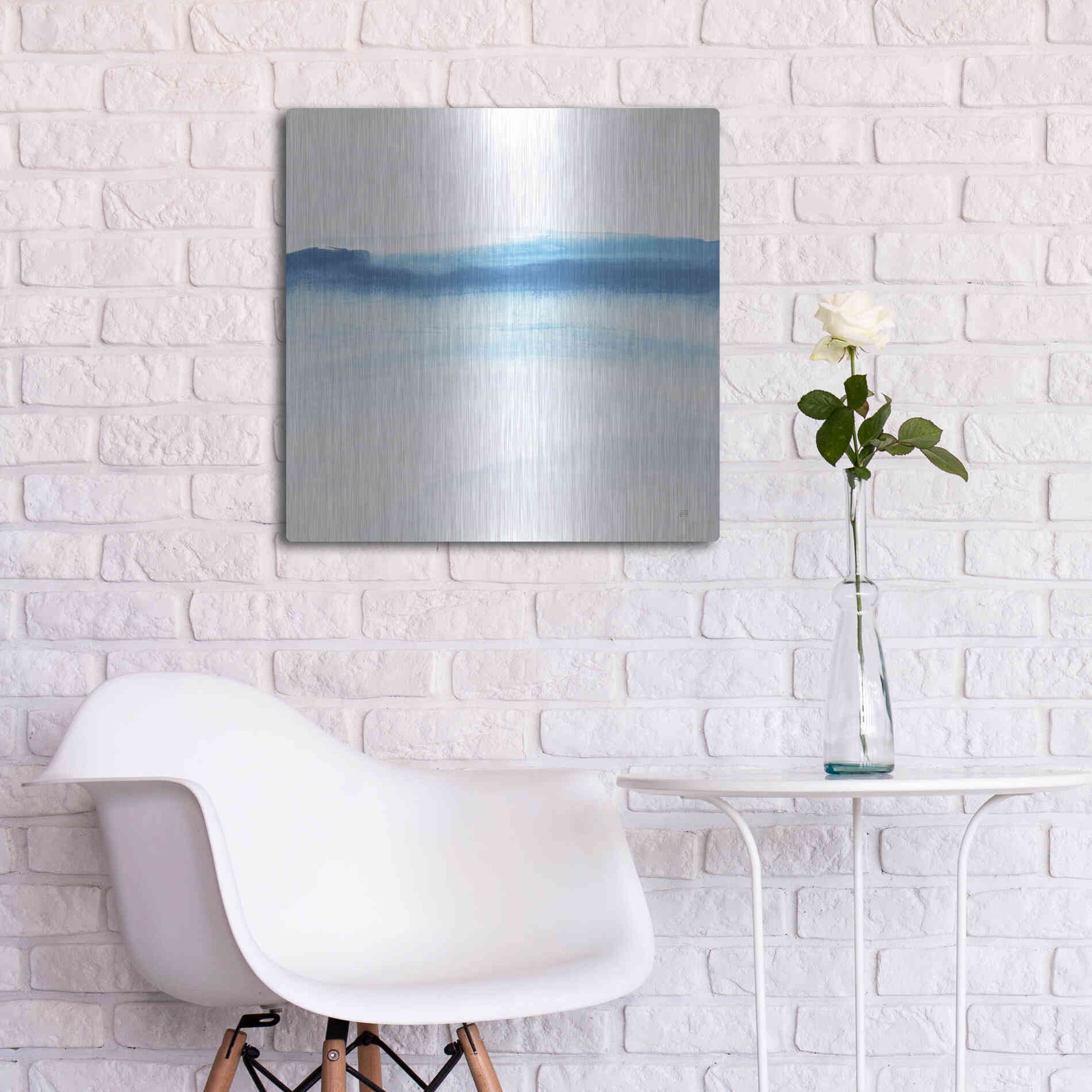 Luxe Metal Art 'Tint Purist II' by Chris Paschke, Metal Wall Art,24x24