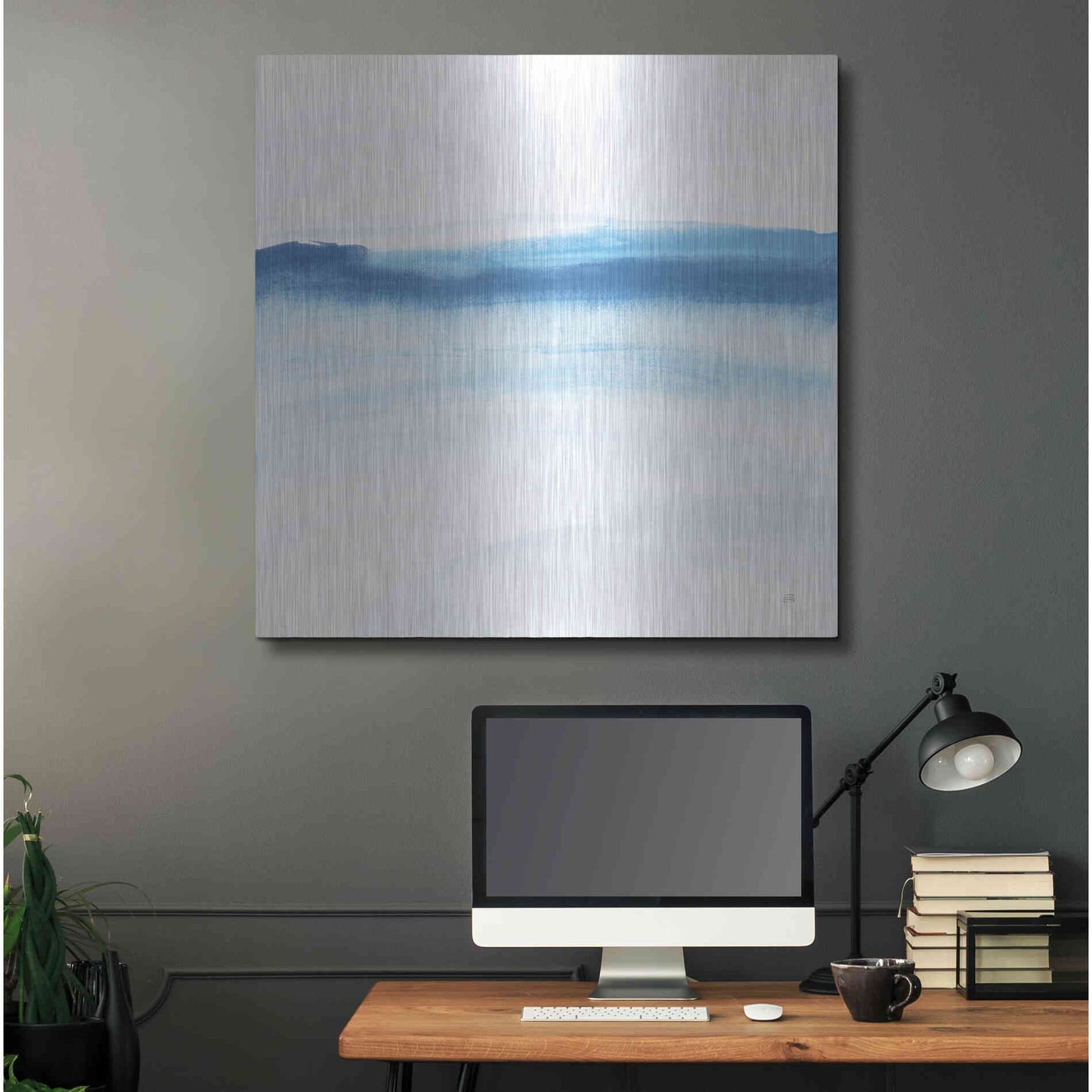 Luxe Metal Art 'Tint Purist II' by Chris Paschke, Metal Wall Art,36x36