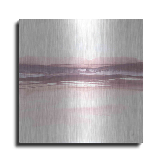 Luxe Metal Art 'Tint Cassis I' by Chris Paschke, Metal Wall Art