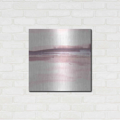 Luxe Metal Art 'Tint Cassis II' by Chris Paschke, Metal Wall Art,24x24