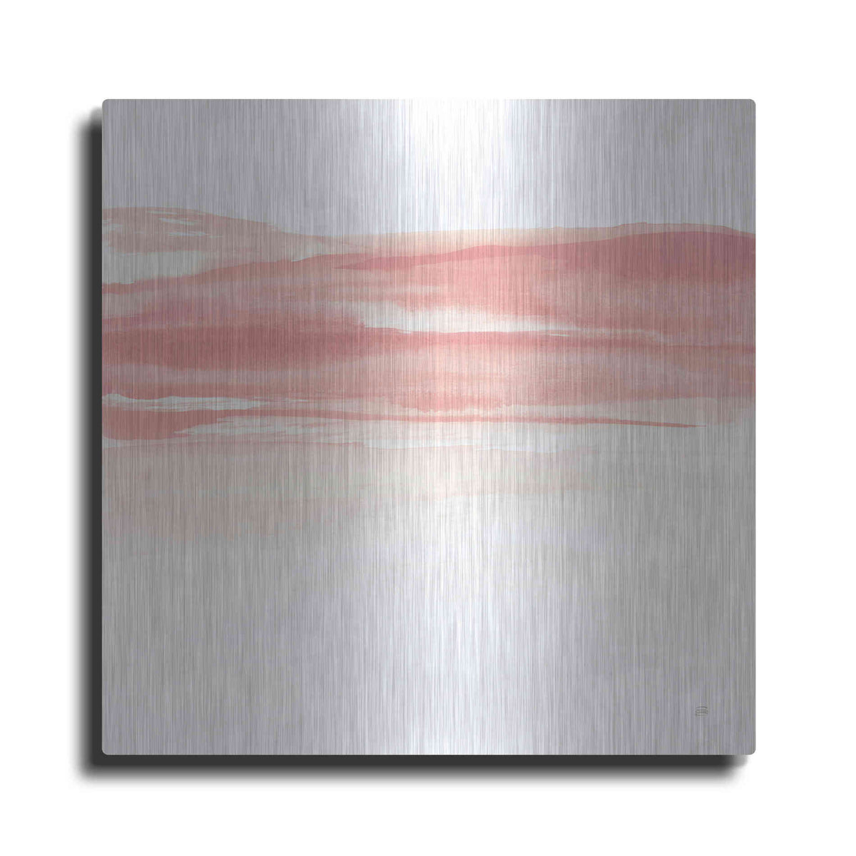 Luxe Metal Art 'Tint Cantaloupe II' by Chris Paschke, Metal Wall Art