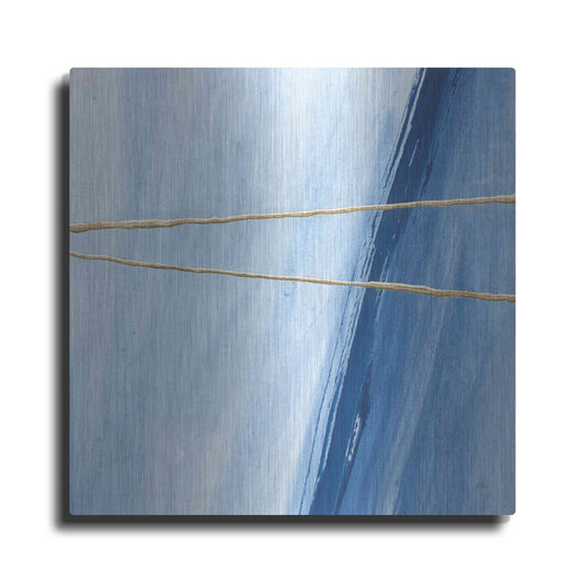 Luxe Metal Art 'Geometrics II' by Chris Paschke, Metal Wall Art