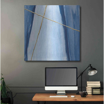 Luxe Metal Art 'Geometrics III' by Chris Paschke, Metal Wall Art,36x36