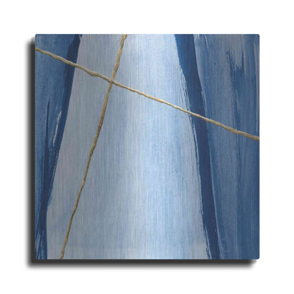 Luxe Metal Art 'Geometrics III' by Chris Paschke, Metal Wall Art