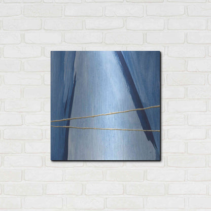 Luxe Metal Art 'Geometrics IV' by Chris Paschke, Metal Wall Art,24x24