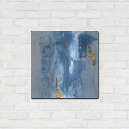 Luxe Metal Art 'Glacier II' by Chris Paschke, Metal Wall Art,24x24