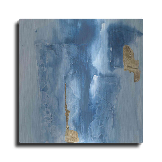 Luxe Metal Art 'Glacier II' by Chris Paschke, Metal Wall Art