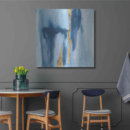 Luxe Metal Art 'Glacier IV' by Chris Paschke, Metal Wall Art,36x36