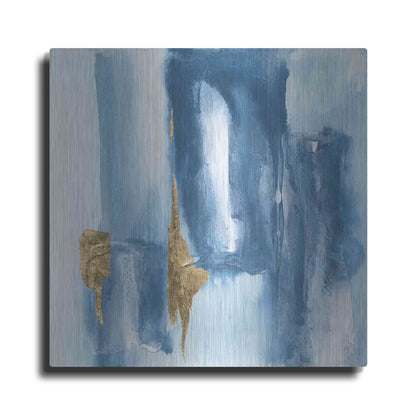 Luxe Metal Art 'Glacier VII' by Chris Paschke, Metal Wall Art