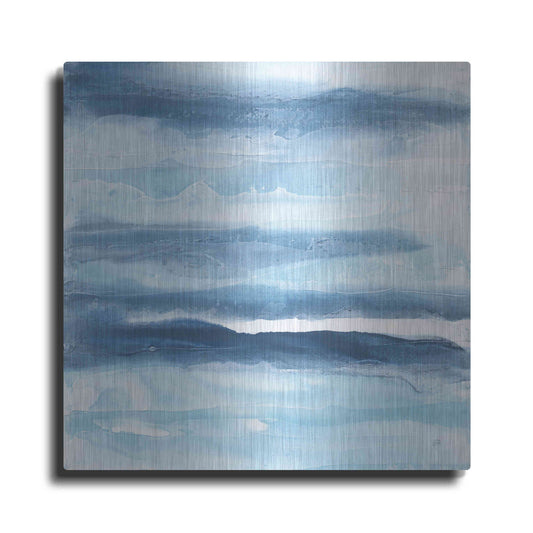 Luxe Metal Art 'Stripes I' by Chris Paschke, Metal Wall Art