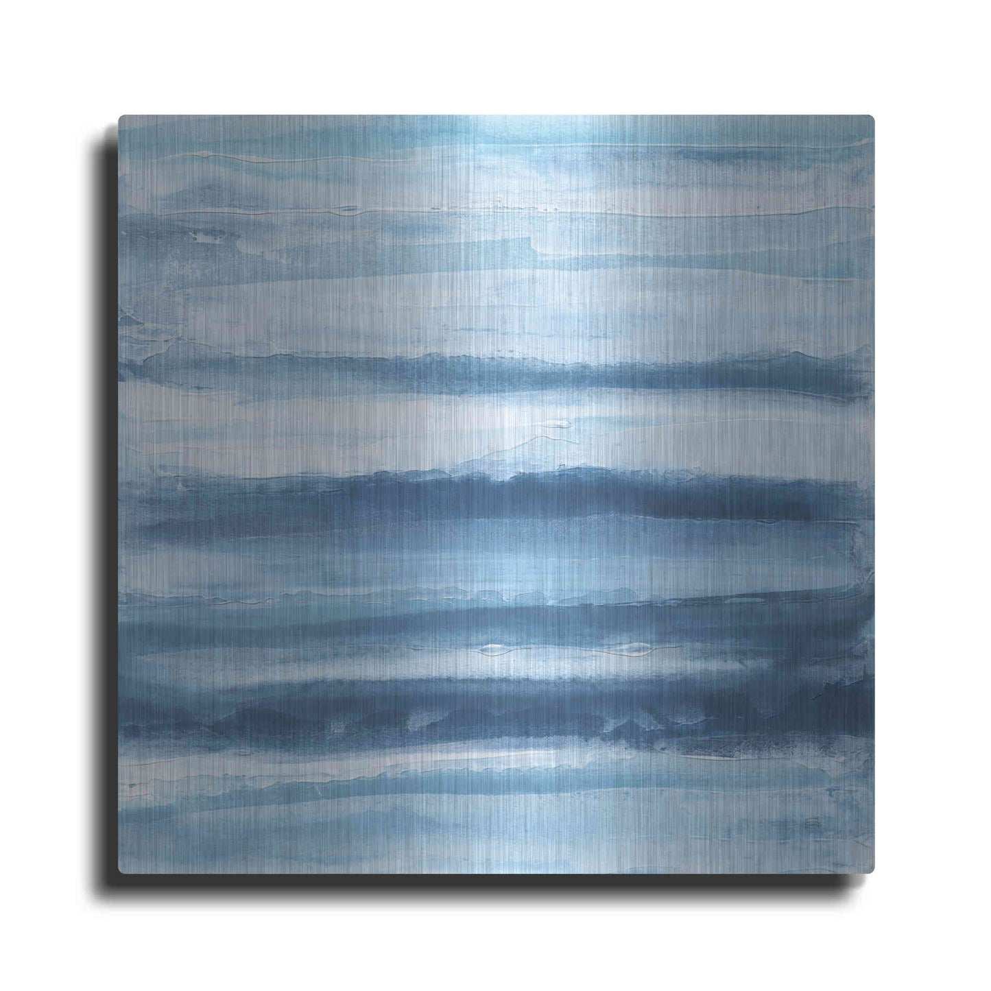 Luxe Metal Art 'Stripes II' by Chris Paschke, Metal Wall Art