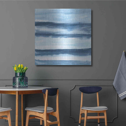 Luxe Metal Art 'Stripes IV' by Chris Paschke, Metal Wall Art,36x36