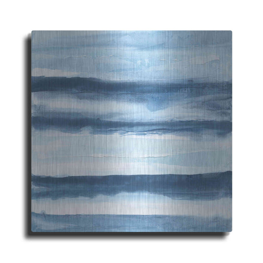 Luxe Metal Art 'Stripes IV' by Chris Paschke, Metal Wall Art