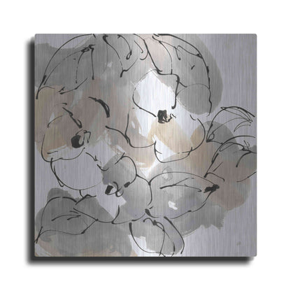 Luxe Metal Art 'Original Neutrals II' by Chris Paschke, Metal Wall Art