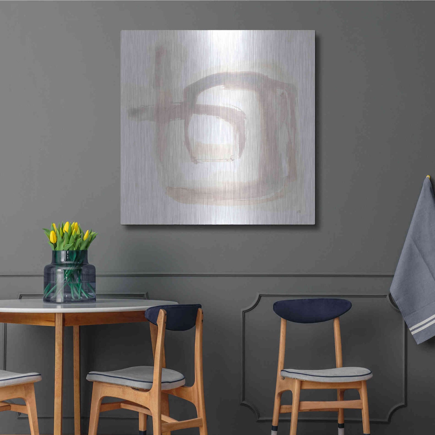 Luxe Metal Art 'Almost There I' by Chris Paschke, Metal Wall Art,36x36